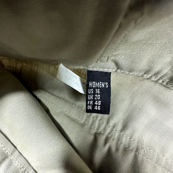 Tru-Spec 24-7 ORIGINAL NWT‎ Tactical Rip-Stop Pants Women's Size Waist 16 Khaki - Picture 7 of 8